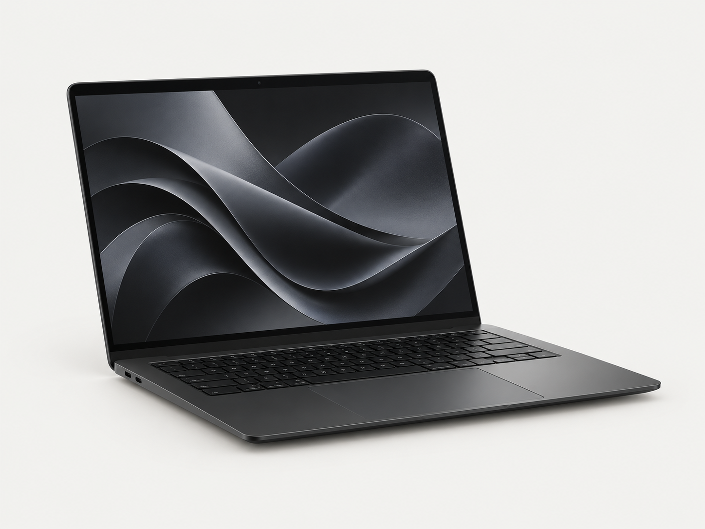 Black performance laptop